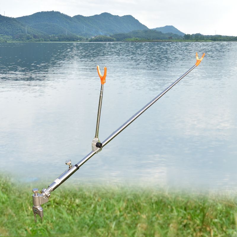 Fishing Rod Telescopic - Supporto telescopico in acciaio inossidabile per