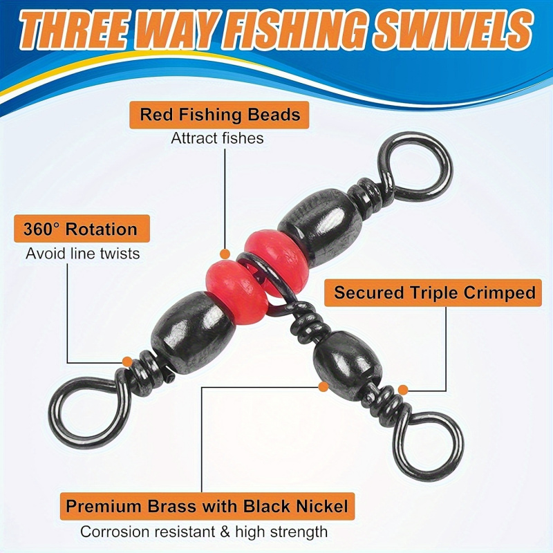 Girelle da Pesca a 3 Vie, Conf - Fishing Rod Building Kit recensione e prezzo